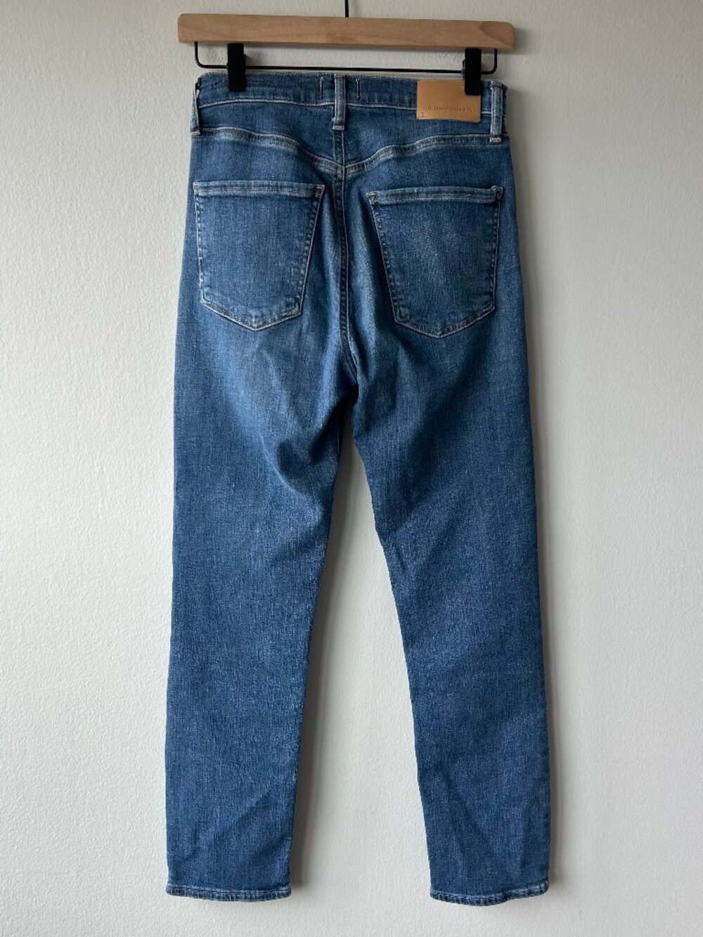 Citizens of Humanity Jolene High Rise Jeans Blue Size 26 Straight Leg - Picture 4 of 10